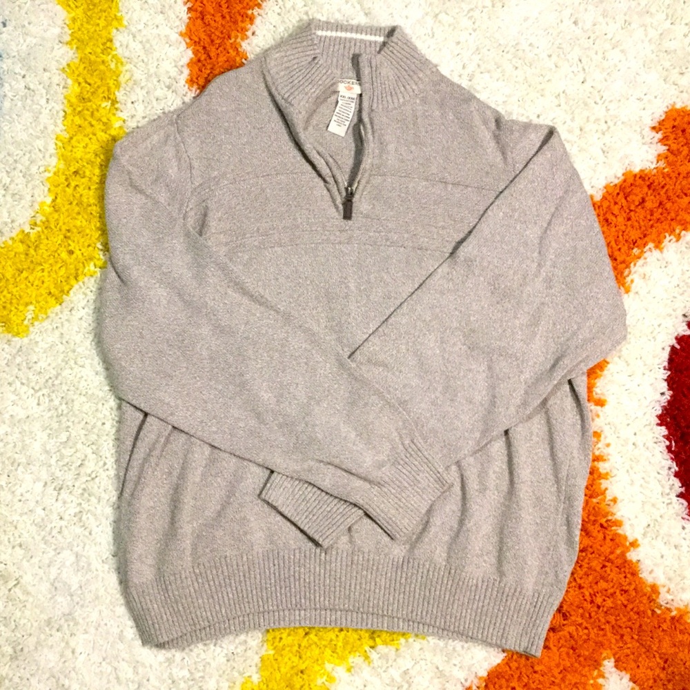 Dockers men’s half zip sweater